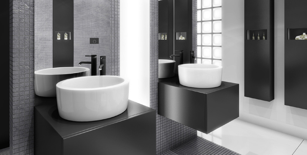 slavine za lavabo u boji