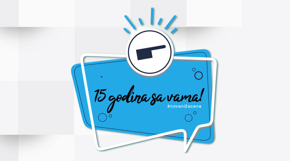 Diplon kupatila 15 godina sa vama