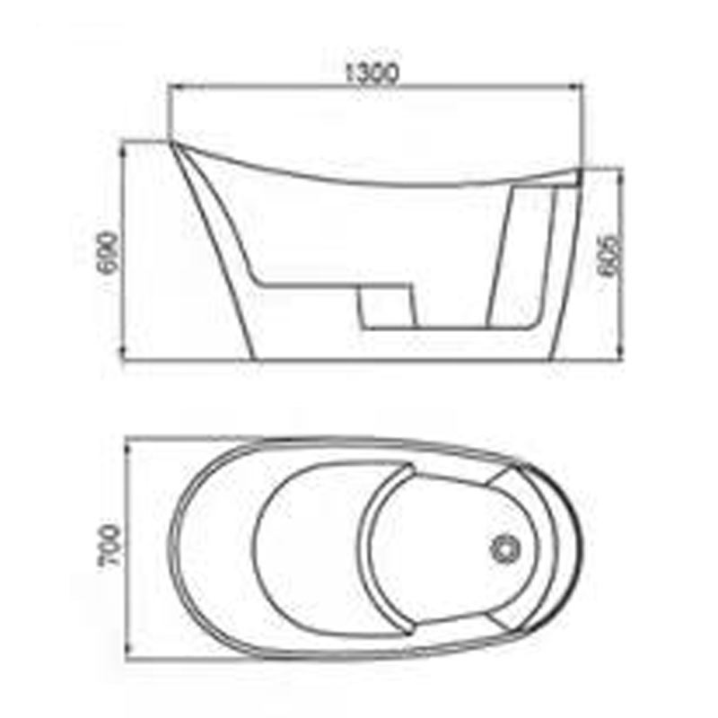Samostojeća kada Sara | Diplon Kupatila