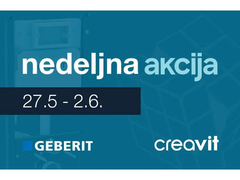 Geberit+ nedeljna akcija