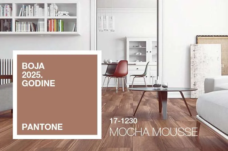 Boja godine 2025: Mocha Mousse