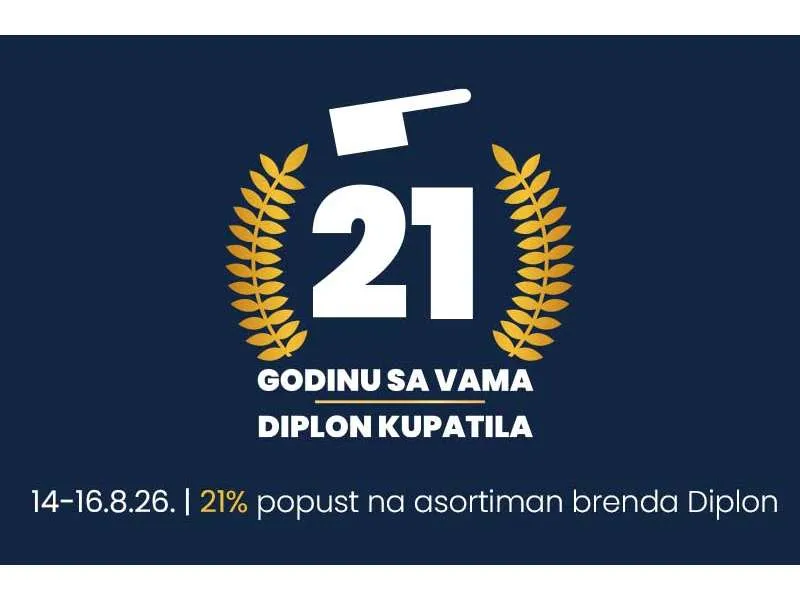 Diplon slavi 21. rođendan