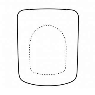 Selnova Square WC daska quickrelease 
