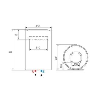 Ariston Lydos EU R 50l 