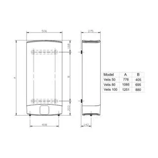 Ariston Velis EVO 100L Wi-Fi 