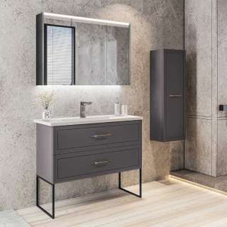 London Anthracite lavabo sa ormarićem 100cm 