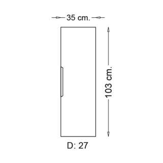 Armado konzolna vertikala 35cm 