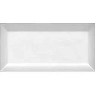 Metro Blanco Mate 10x20cm 