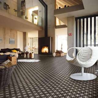Poole Black 45x45cm 