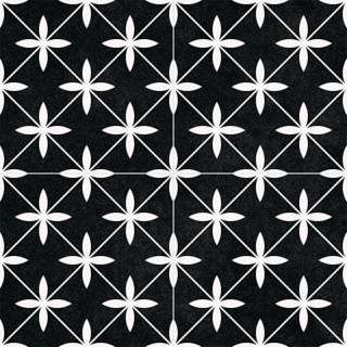 Poole Black 45x45cm 