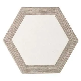 Inwood Hexagon Taupe 25.8x29cm 