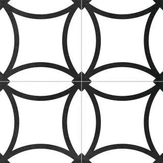 Compass Black 45x45cm 