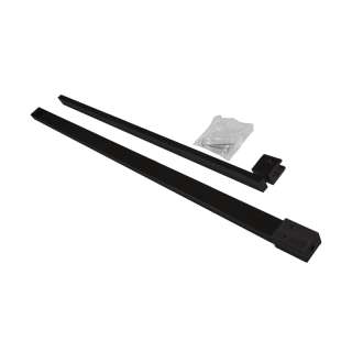 Teleskopska nosač tuš stakla 70-115 Black 
