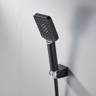 Quadro tuš ručica set black 