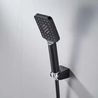 Quadro tuš ručica set black 