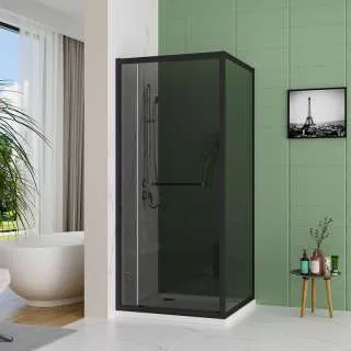 Tuš paravan Don Black 90x90 