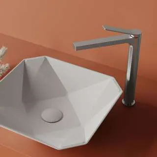 Ritmo baterija za lavabo visoka 