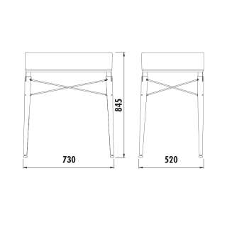 Legno ormarić sa umivaonikom 70cm 