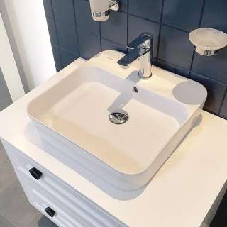 Loop Square lavabo 45cm 