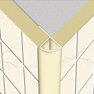 PVC lajsna za pločice JPL 10mm Bela 