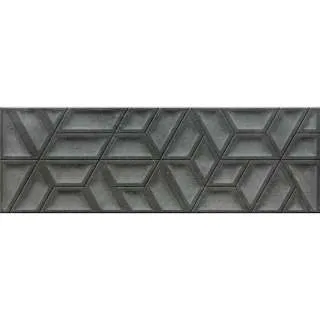 Paloma Geometric Anthracite 30x90cm 