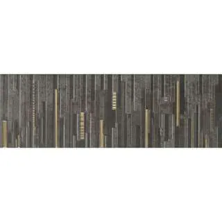 Wonder Single Anthracite Gold II 30x90cm 
