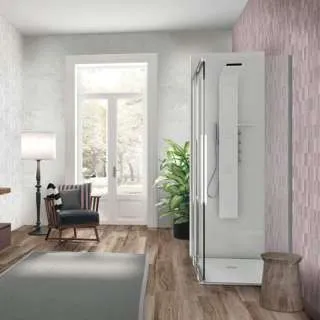 Ancona Rose Geometric 20x60cm 