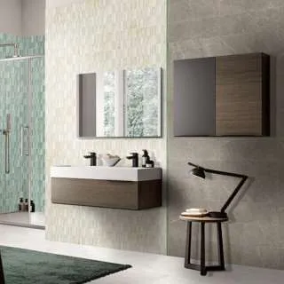 Ancona Ivory Geometric 20x60cm 
