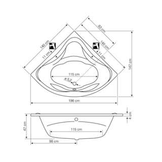 Copacabana kada 140x140 