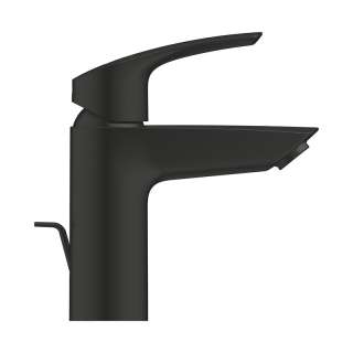 Eurosmart baterija za lavabo S mat crna 