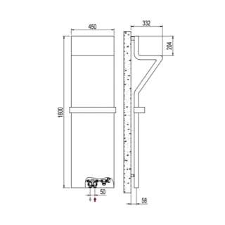 Dizajn radijator Tratto 