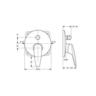 Ceramix ugradna baterija set 