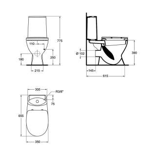 Oceane Junior monoblok baltik 