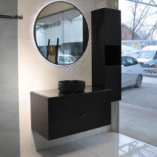 Infinity Art Black kupatilski set 100cm 