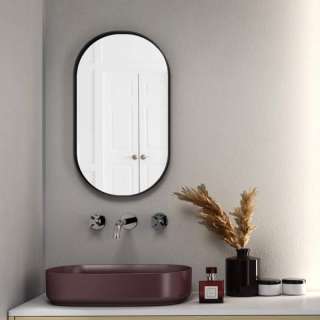 Ogledalo za kupatilo Puno 40x70cm black 