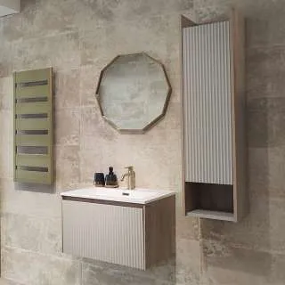 Ogledalo za kupatilo Modena Gold 79x75 