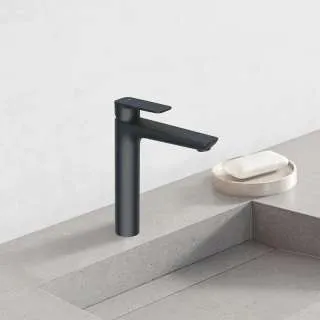 Pure&Style visoka baterija za lavabo crna 