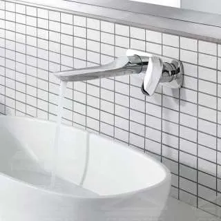 Amba zidna baterija za lavabo 