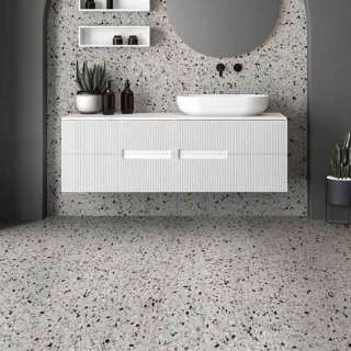 Medley White Rett Matt 60x60cm 