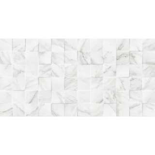 Carrara Mosaic 3D 25x50cm 