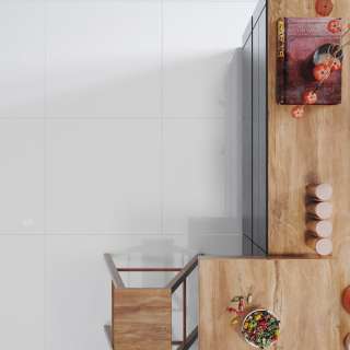 Cambia White Rett Lapp 59.7x59.7cm 