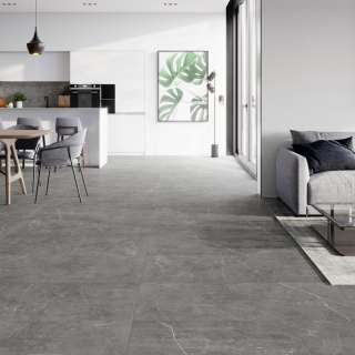 Katania Dark Grey Rett Matt 59.7x59.7cm 