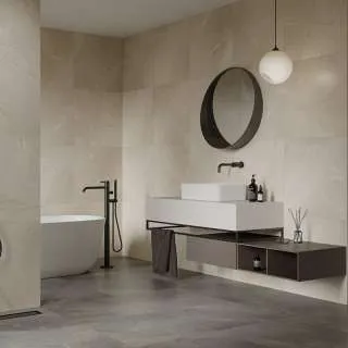 Westmount Dark Grey Rett Matt 59.7x59.7cm 