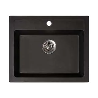 Granitna sudopera XQuadro 60 crna 