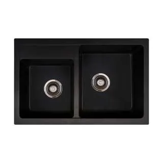 Granitna sudopera XQuadro Plus 2D crna 
