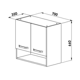 Martat zidna komoda 70cm 