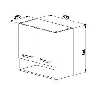 Martat zidna komoda 70cm 