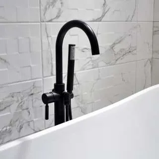 Black stojeća baterija za kadu 