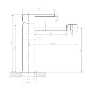 Quadro baterija za bide ST1056 