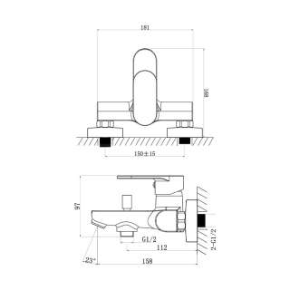 Baterija za kadu ST2521 